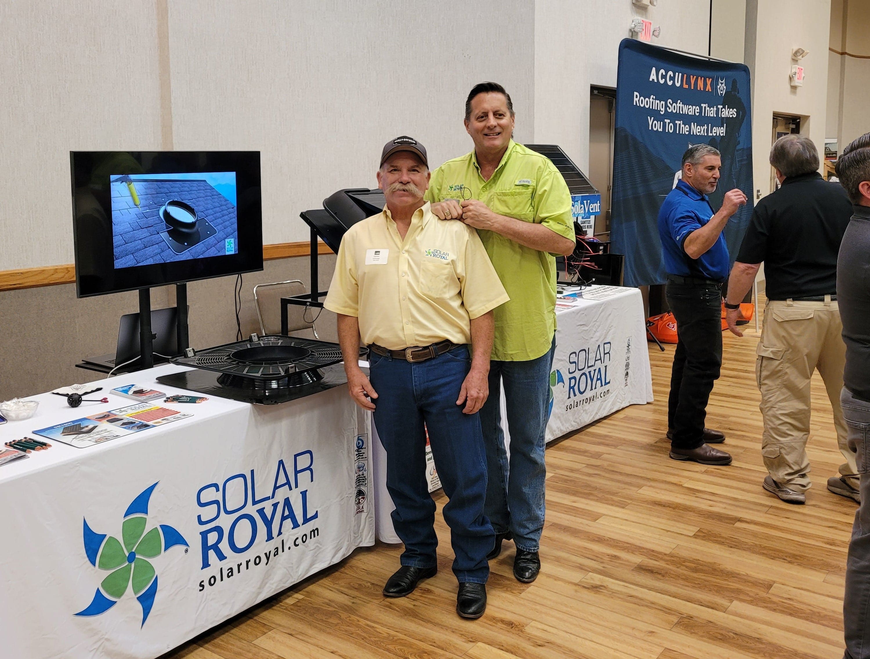 Solar Royal International Roofing Expo Booth