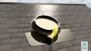 DIY attic fan installation