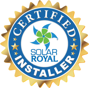 SolarRoyal certified installer program badge