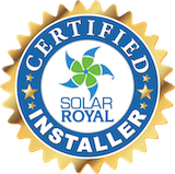 SolarRoyal certified installer program badge