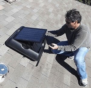 attic fan installation