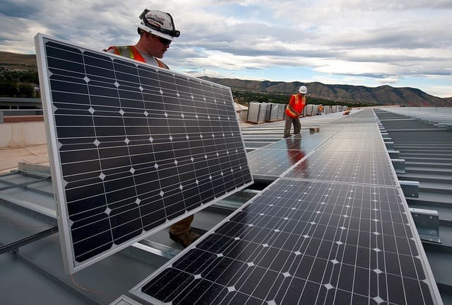 solar panel road