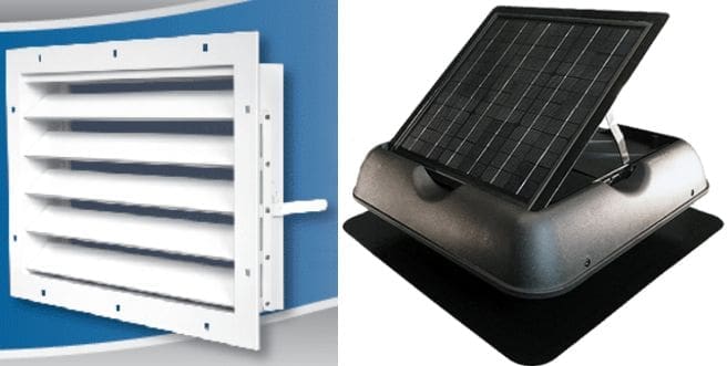 solar attic ventilation fan