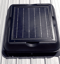 solar attic fans, solar powered attic fan ventilation, attic fan