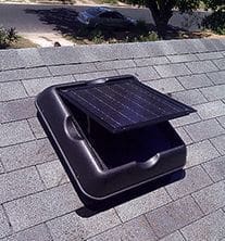 attic fans, solar attic fans, solar powered attic fan ventilation