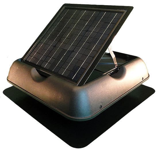 solar attic fan
