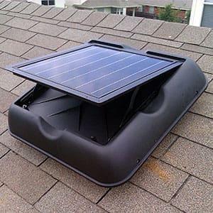 solar attic fan