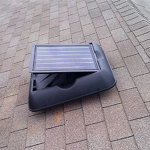 solar attic fan